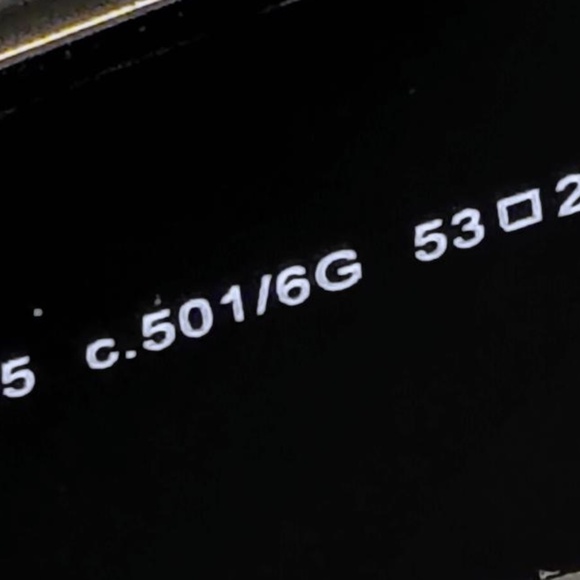 New Chanel 5435 C.501/6G Black/Gold, Grey Gradient Lens RECTANGLE SUNGLASSES . - Picture 10 of 16